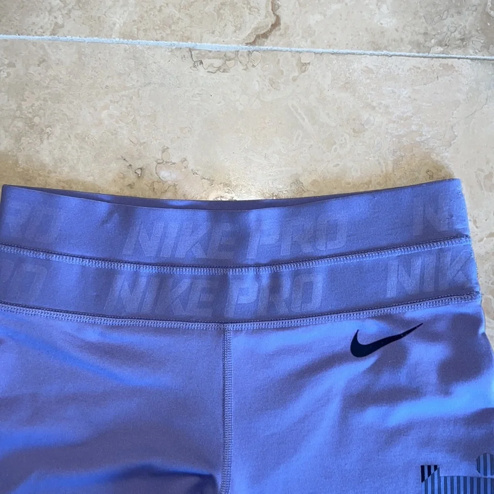 NIKE Pro LiLac JUST Do IT Leggings - Picture 4 of 10